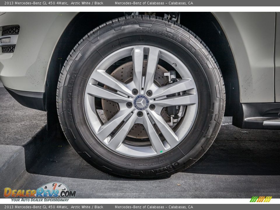 2013 Mercedes-Benz GL 450 4Matic Arctic White / Black Photo #10