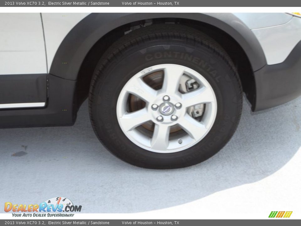 2013 Volvo XC70 3.2 Electric Silver Metallic / Sandstone Photo #7