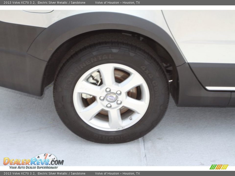 2013 Volvo XC70 3.2 Electric Silver Metallic / Sandstone Photo #8