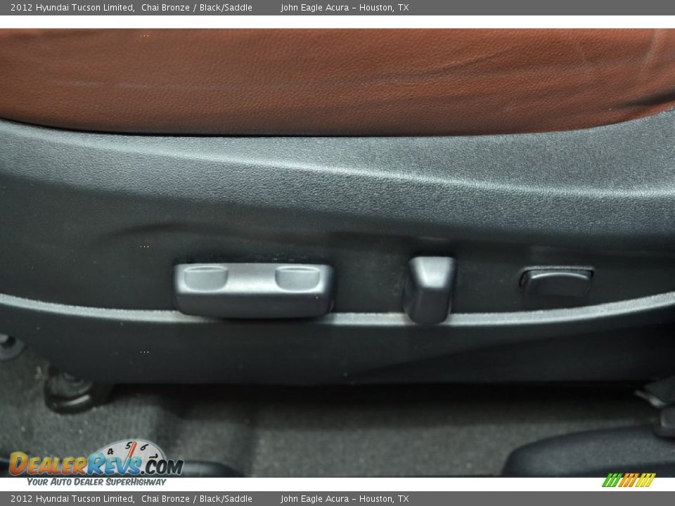 2012 Hyundai Tucson Limited Chai Bronze / Black/Saddle Photo #18