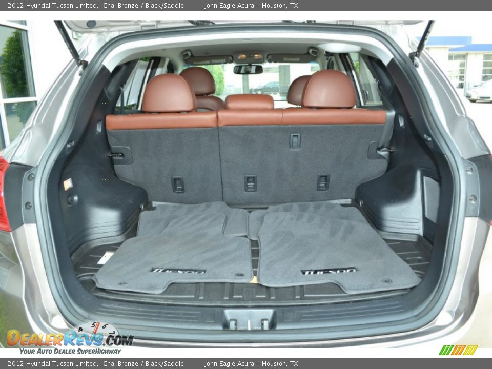 2012 Hyundai Tucson Limited Chai Bronze / Black/Saddle Photo #19