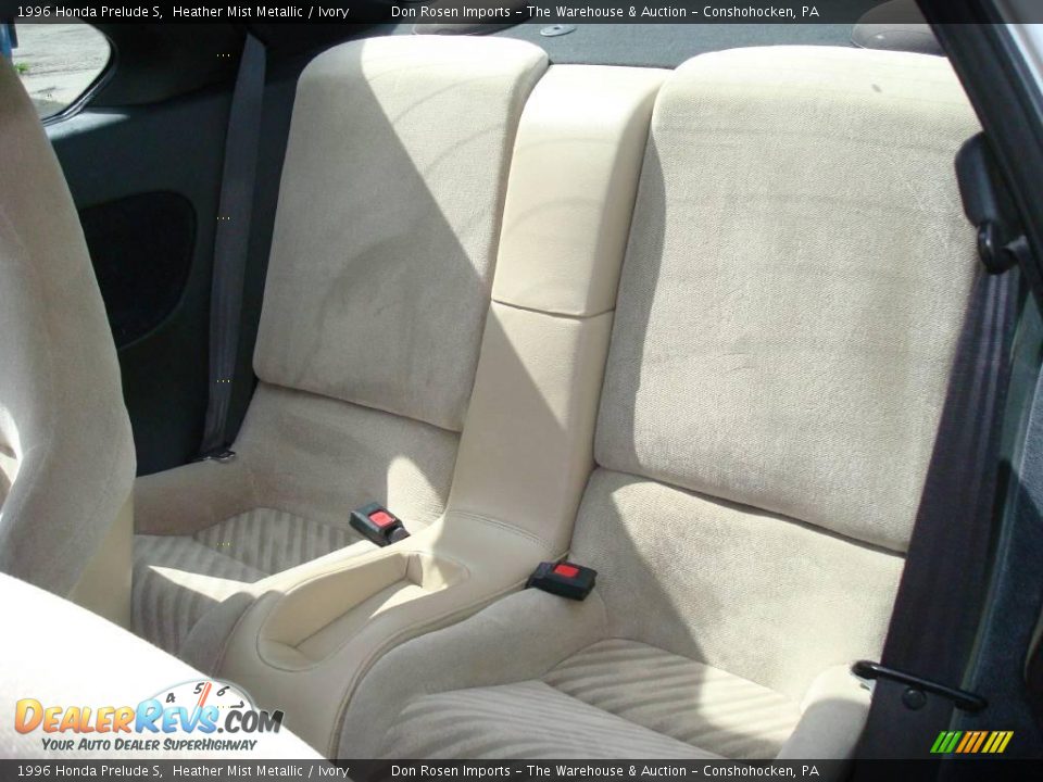1996 Honda Prelude S Heather Mist Metallic / Ivory Photo #34