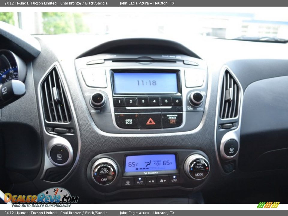 2012 Hyundai Tucson Limited Chai Bronze / Black/Saddle Photo #22