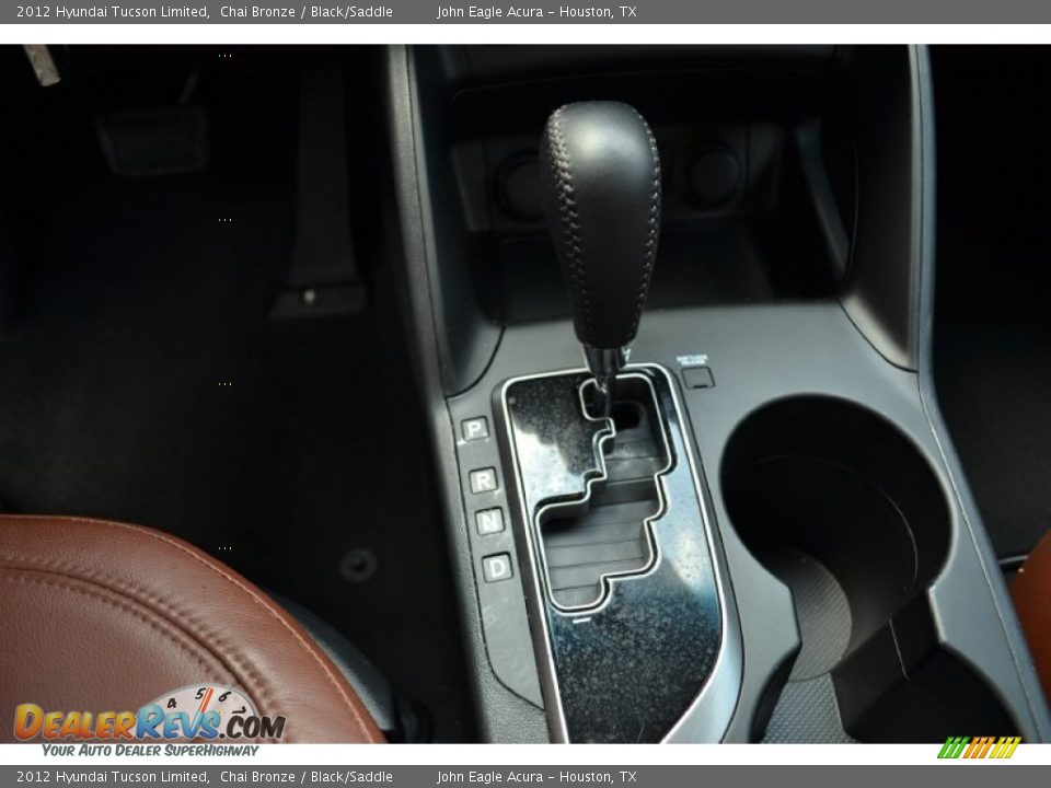2012 Hyundai Tucson Limited Chai Bronze / Black/Saddle Photo #23