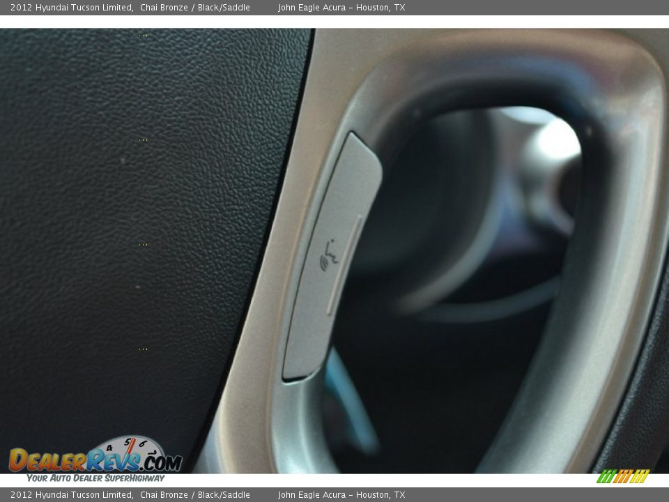 2012 Hyundai Tucson Limited Chai Bronze / Black/Saddle Photo #28