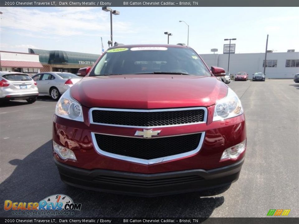 2010 Chevrolet Traverse LT Dark Cherry Metallic / Ebony Photo #2