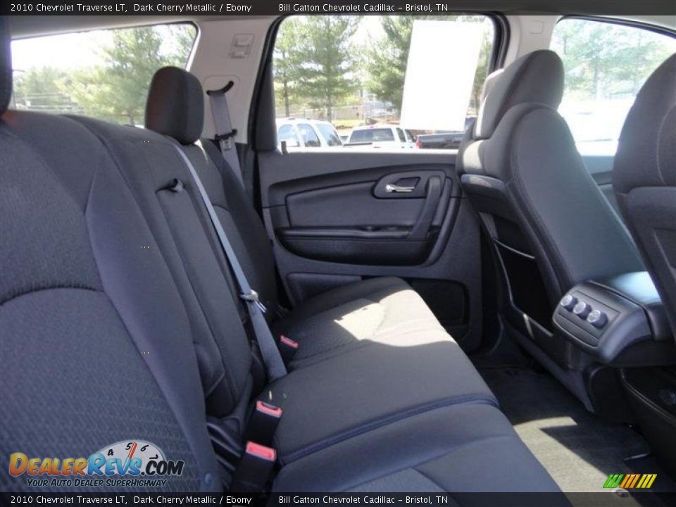 2010 Chevrolet Traverse LT Dark Cherry Metallic / Ebony Photo #8