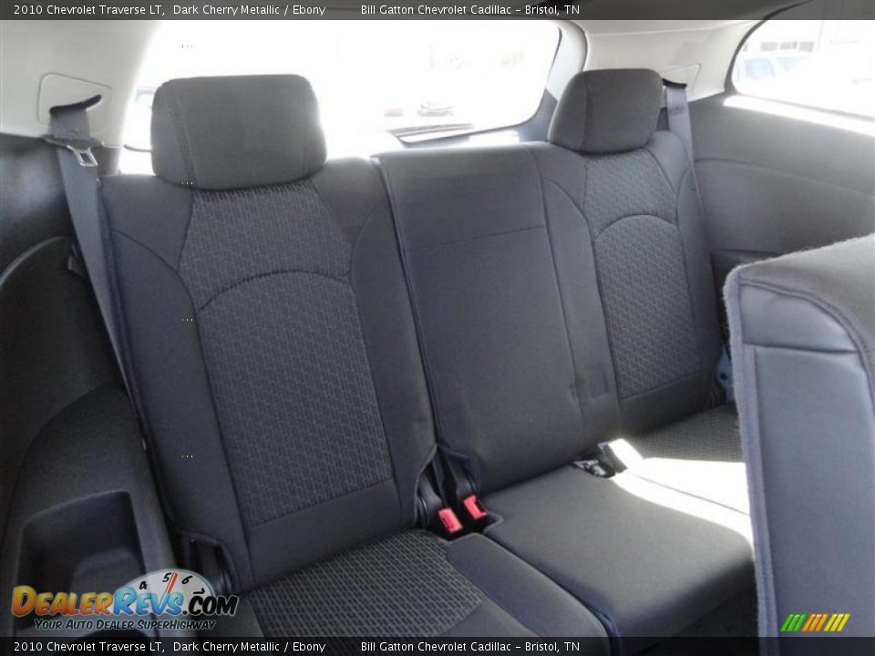 2010 Chevrolet Traverse LT Dark Cherry Metallic / Ebony Photo #9