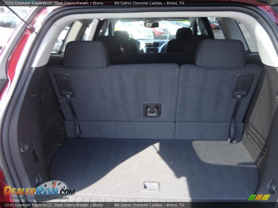 2010 Chevrolet Traverse LT Dark Cherry Metallic / Ebony Photo #10