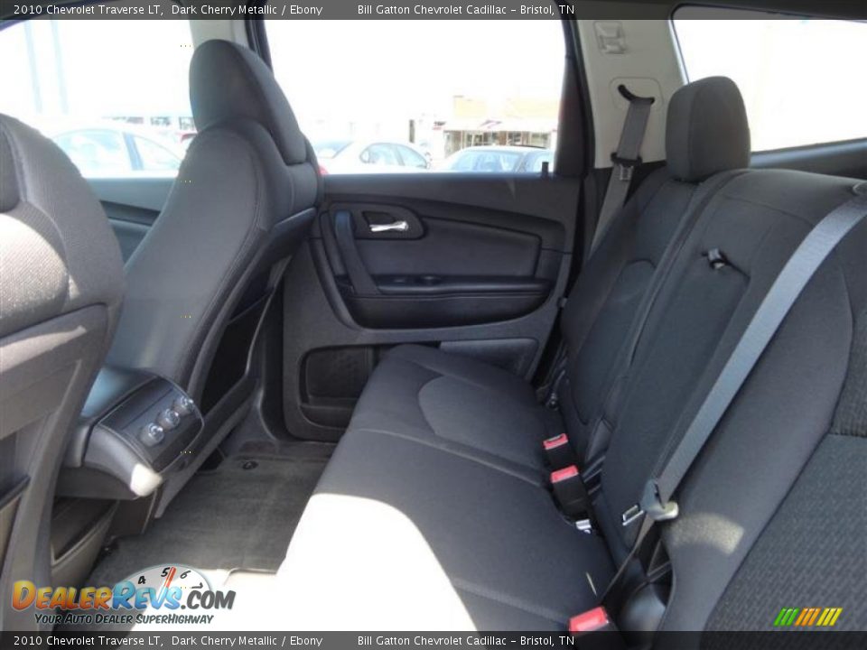 2010 Chevrolet Traverse LT Dark Cherry Metallic / Ebony Photo #12