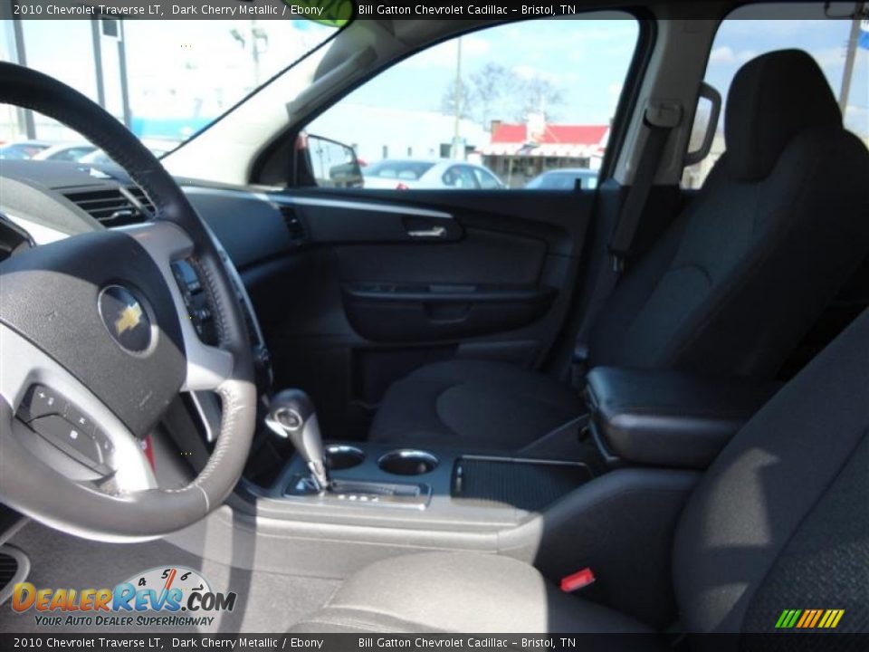 2010 Chevrolet Traverse LT Dark Cherry Metallic / Ebony Photo #13