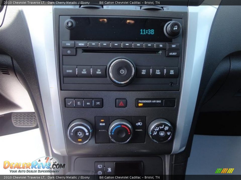 2010 Chevrolet Traverse LT Dark Cherry Metallic / Ebony Photo #15