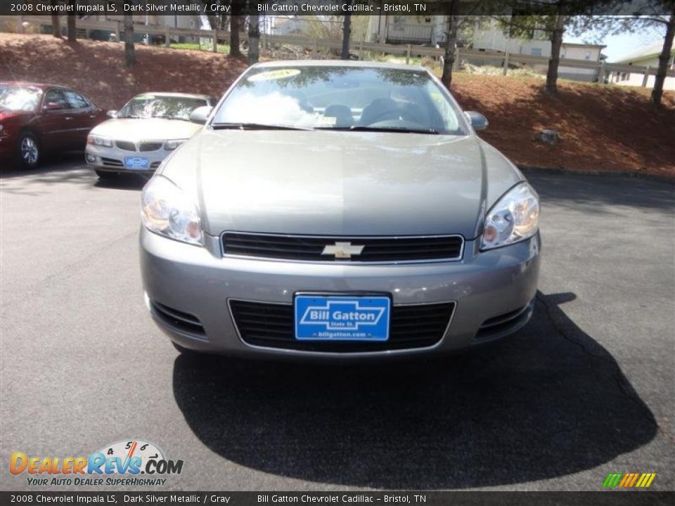 2008 Chevrolet Impala LS Dark Silver Metallic / Gray Photo #2