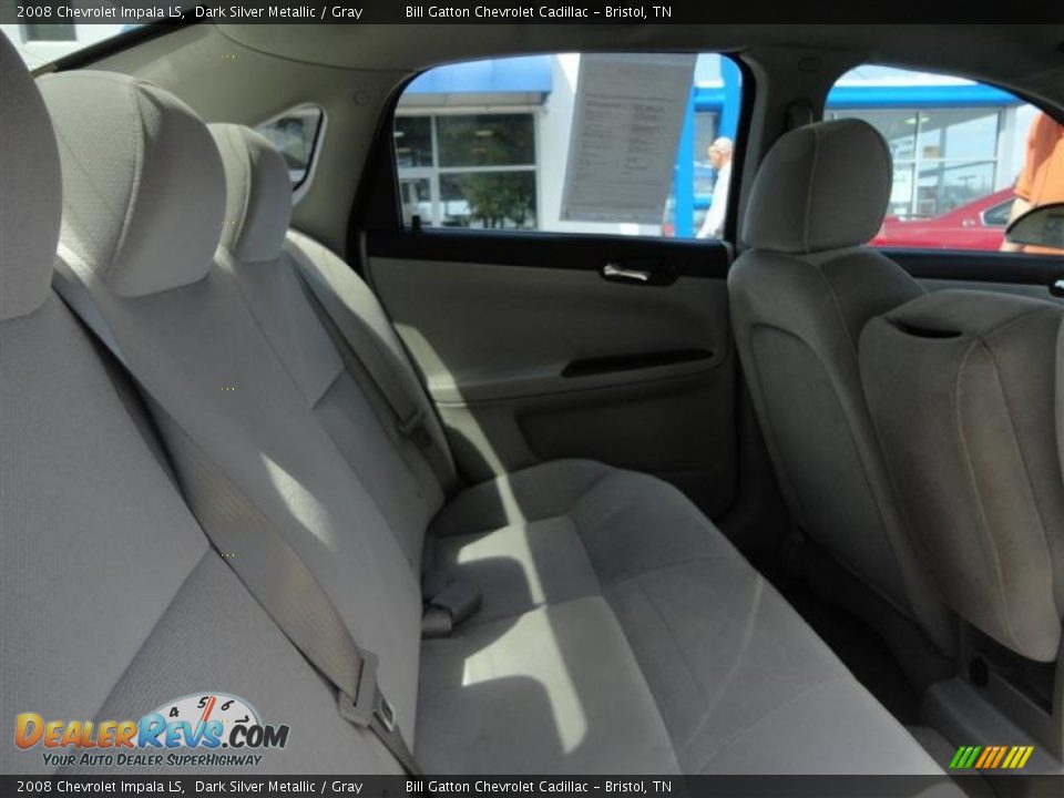 2008 Chevrolet Impala LS Dark Silver Metallic / Gray Photo #8