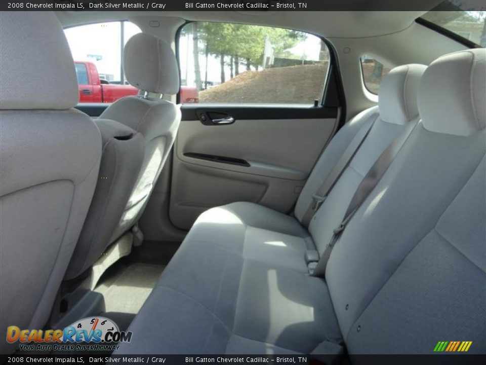 2008 Chevrolet Impala LS Dark Silver Metallic / Gray Photo #9