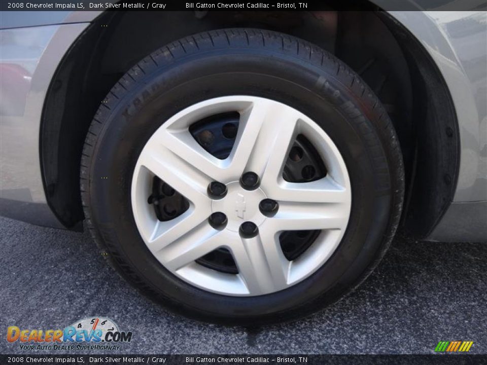 2008 Chevrolet Impala LS Dark Silver Metallic / Gray Photo #14