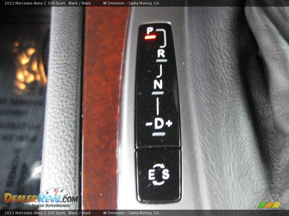 2011 Mercedes-Benz C 300 Sport Black / Black Photo #11