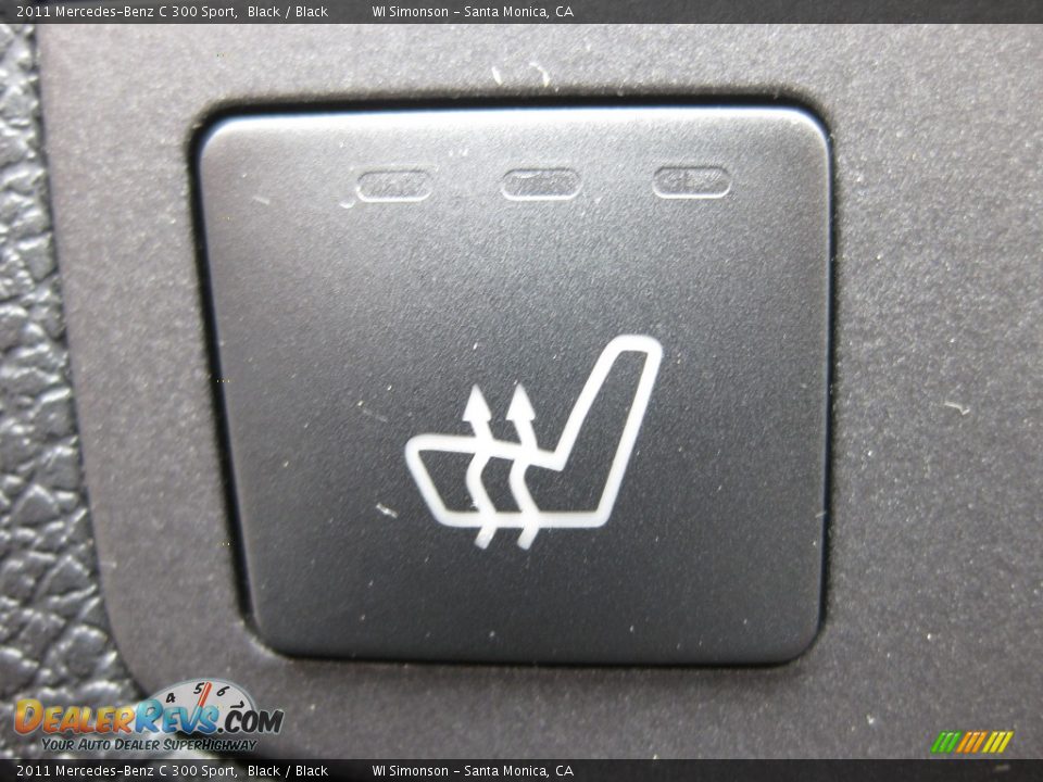 2011 Mercedes-Benz C 300 Sport Black / Black Photo #14