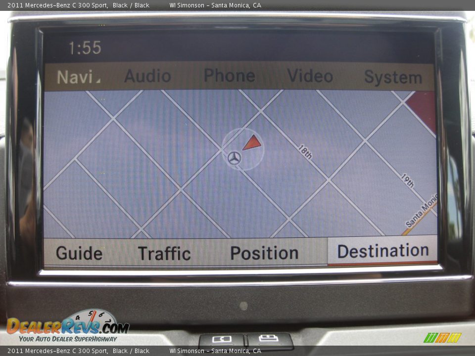 Navigation of 2011 Mercedes-Benz C 300 Sport Photo #16