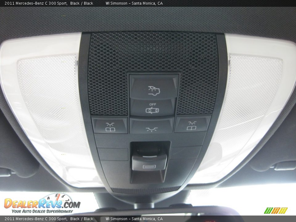 2011 Mercedes-Benz C 300 Sport Black / Black Photo #17