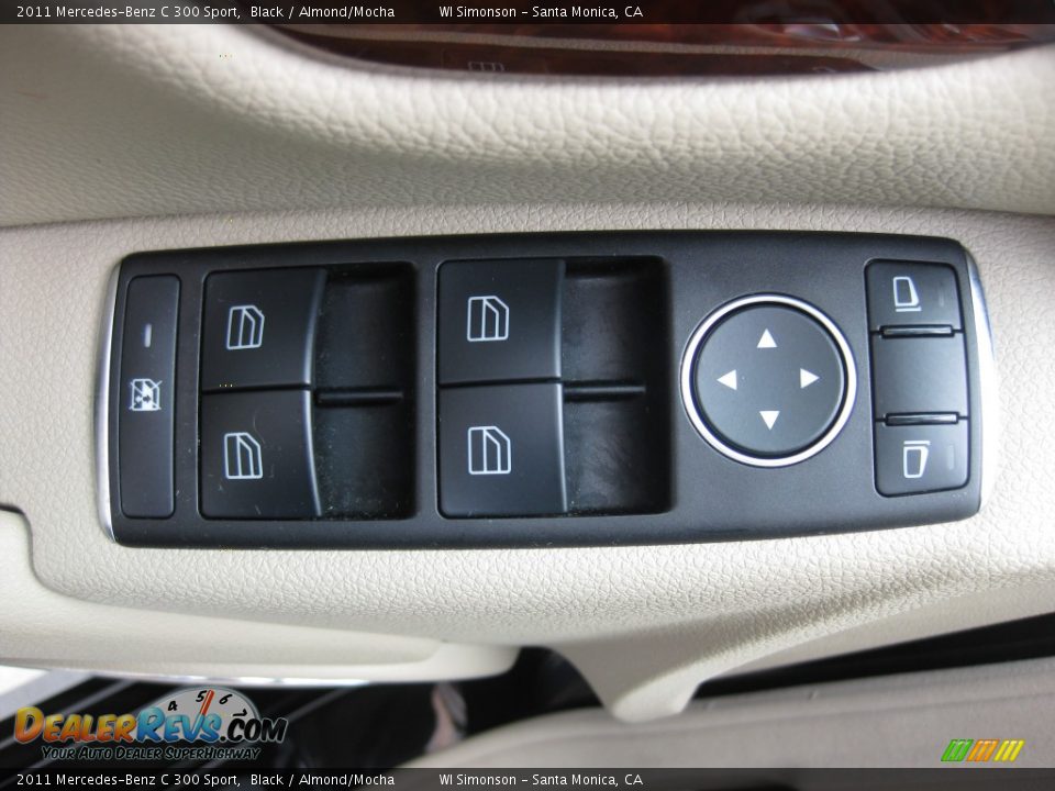 2011 Mercedes-Benz C 300 Sport Black / Almond/Mocha Photo #8