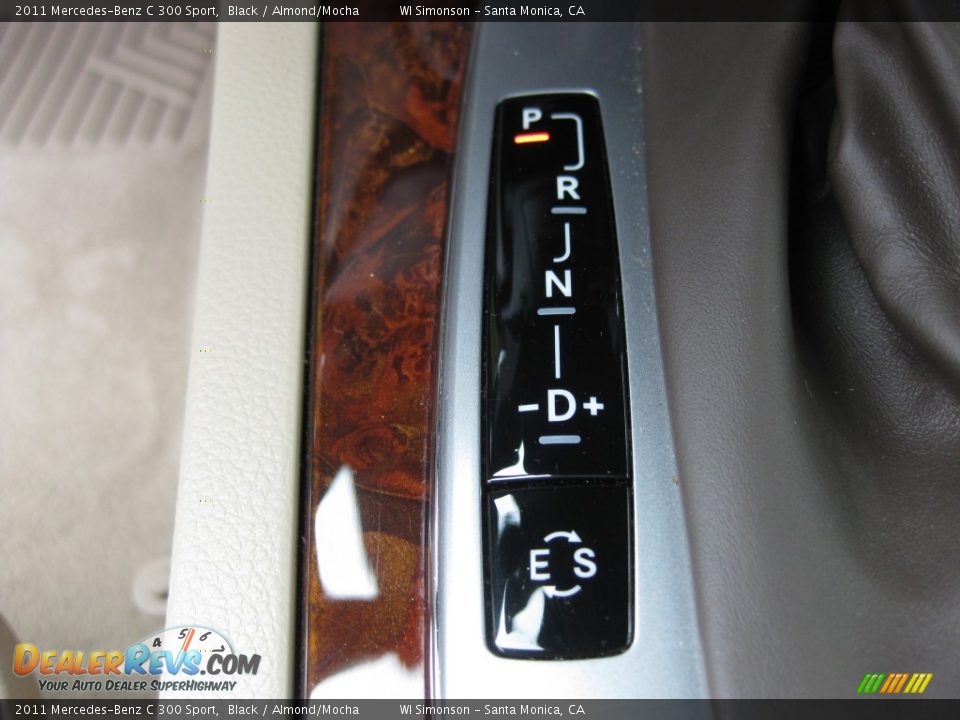 2011 Mercedes-Benz C 300 Sport Black / Almond/Mocha Photo #11