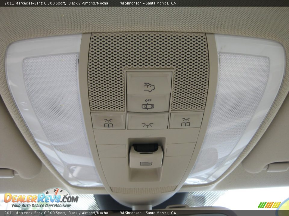2011 Mercedes-Benz C 300 Sport Black / Almond/Mocha Photo #15