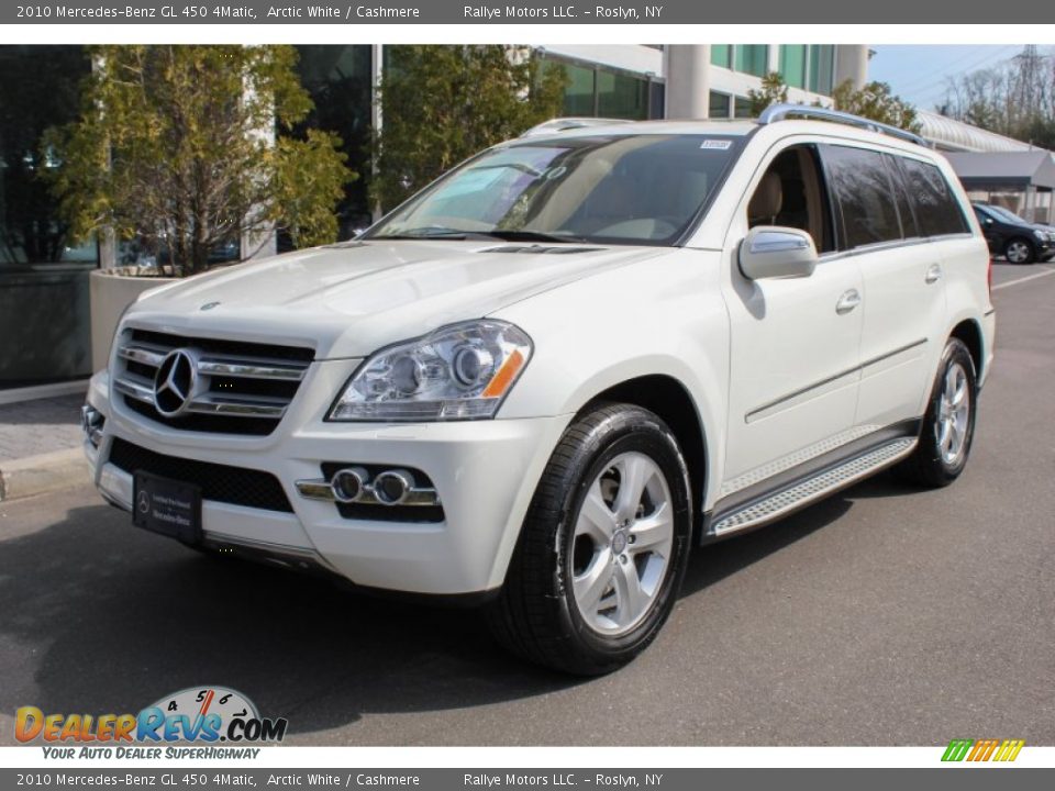 2010 Mercedes-Benz GL 450 4Matic Arctic White / Cashmere Photo #1