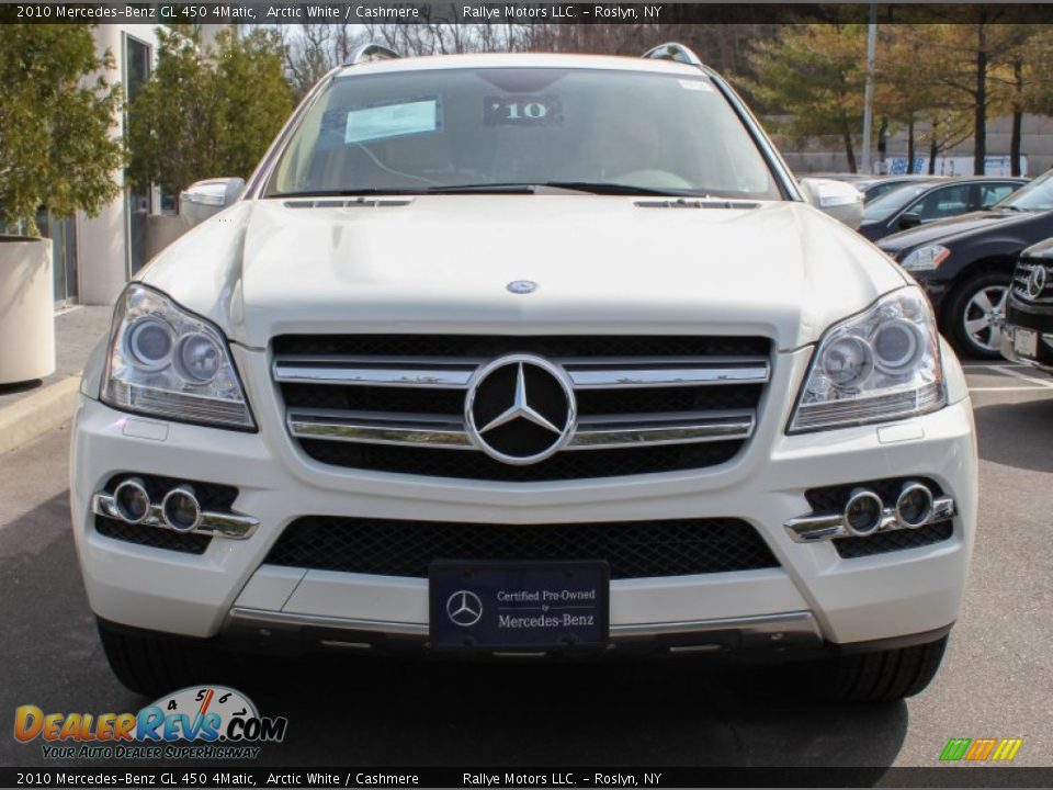 2010 Mercedes-Benz GL 450 4Matic Arctic White / Cashmere Photo #2