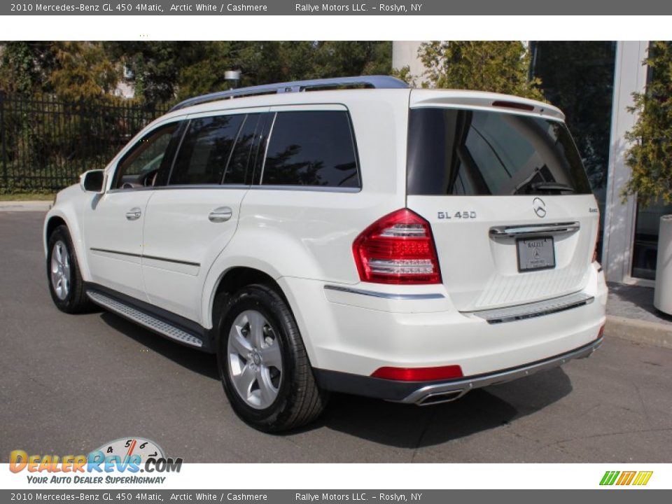 2010 Mercedes-Benz GL 450 4Matic Arctic White / Cashmere Photo #3