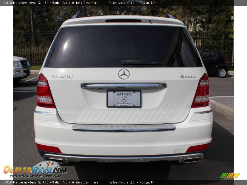 2010 Mercedes-Benz GL 450 4Matic Arctic White / Cashmere Photo #4