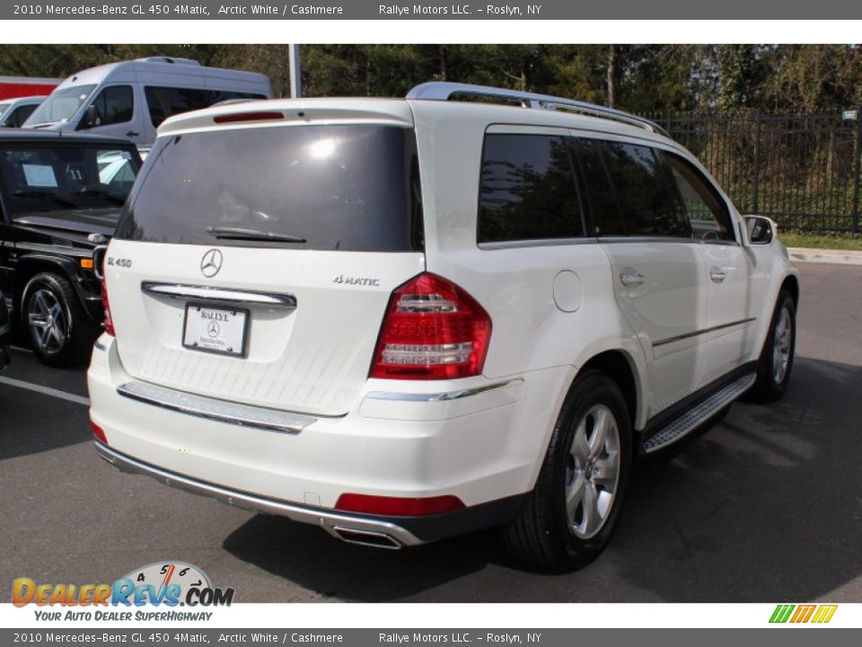 2010 Mercedes-Benz GL 450 4Matic Arctic White / Cashmere Photo #5