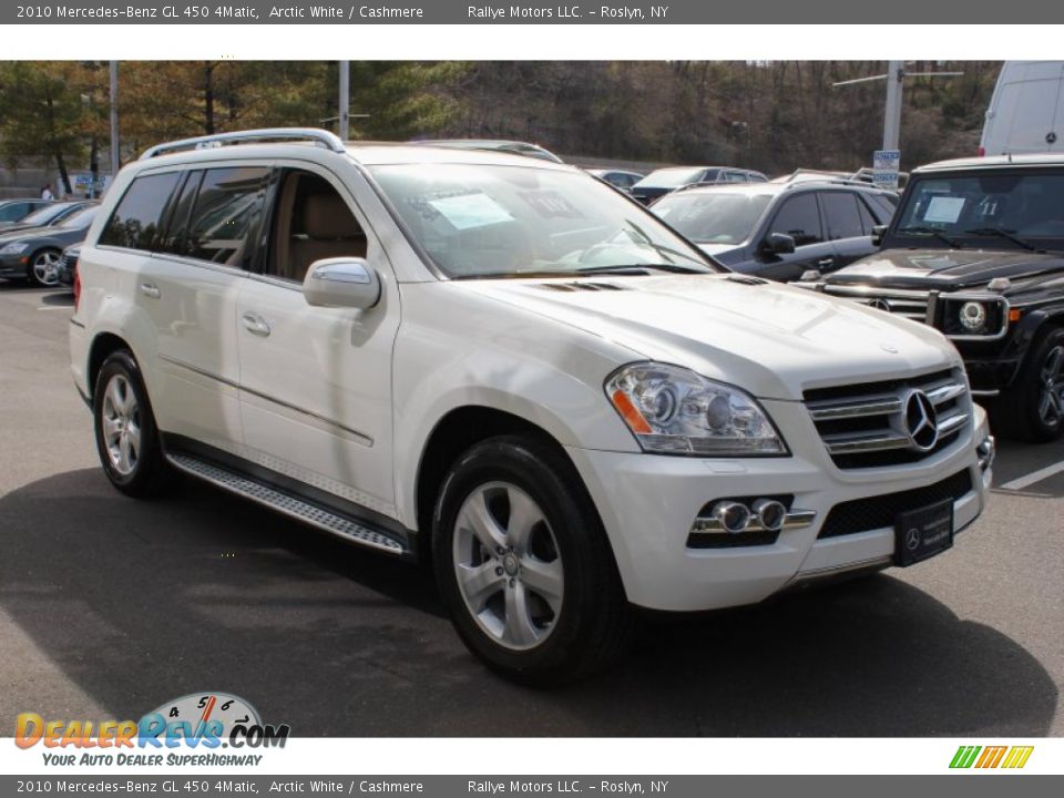 2010 Mercedes-Benz GL 450 4Matic Arctic White / Cashmere Photo #6