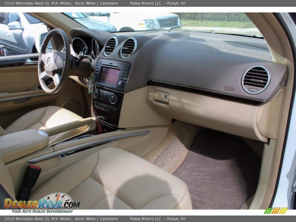 2010 Mercedes-Benz GL 450 4Matic Arctic White / Cashmere Photo #8