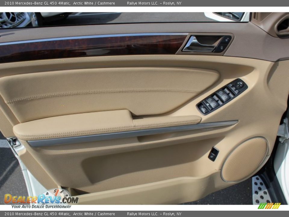 2010 Mercedes-Benz GL 450 4Matic Arctic White / Cashmere Photo #10