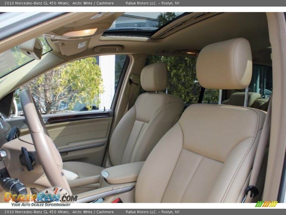 2010 Mercedes-Benz GL 450 4Matic Arctic White / Cashmere Photo #11
