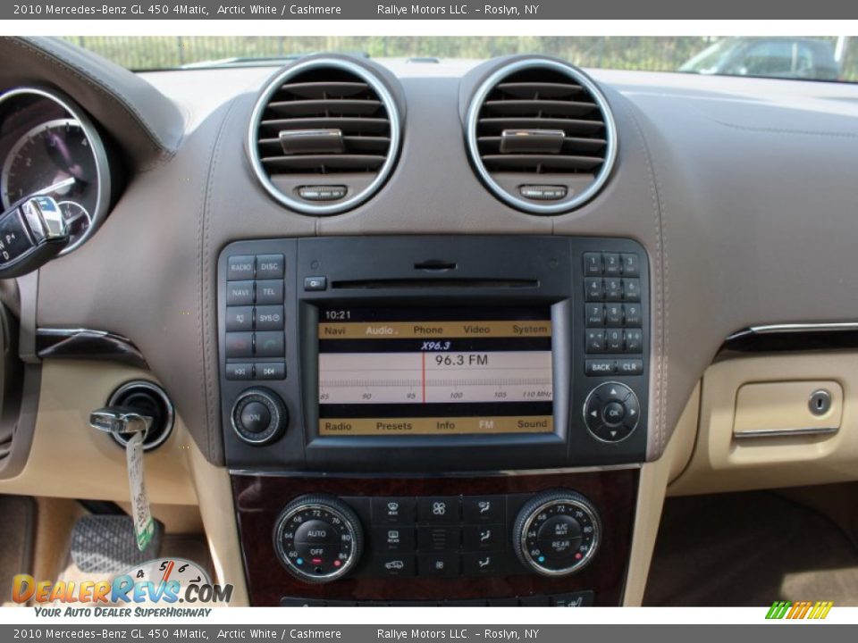 2010 Mercedes-Benz GL 450 4Matic Arctic White / Cashmere Photo #12