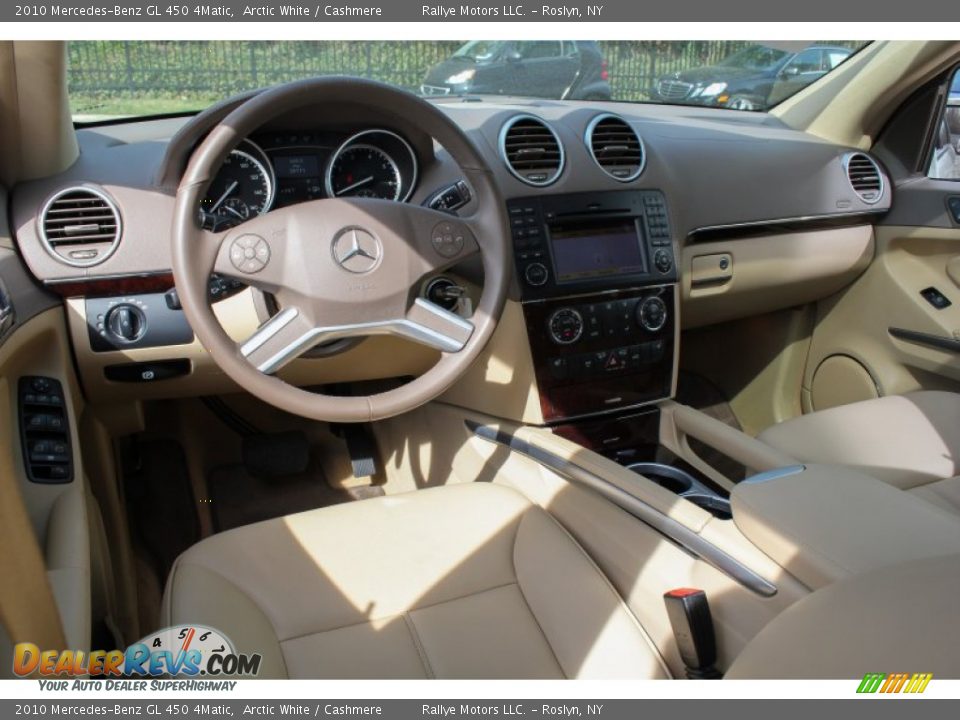 2010 Mercedes-Benz GL 450 4Matic Arctic White / Cashmere Photo #16