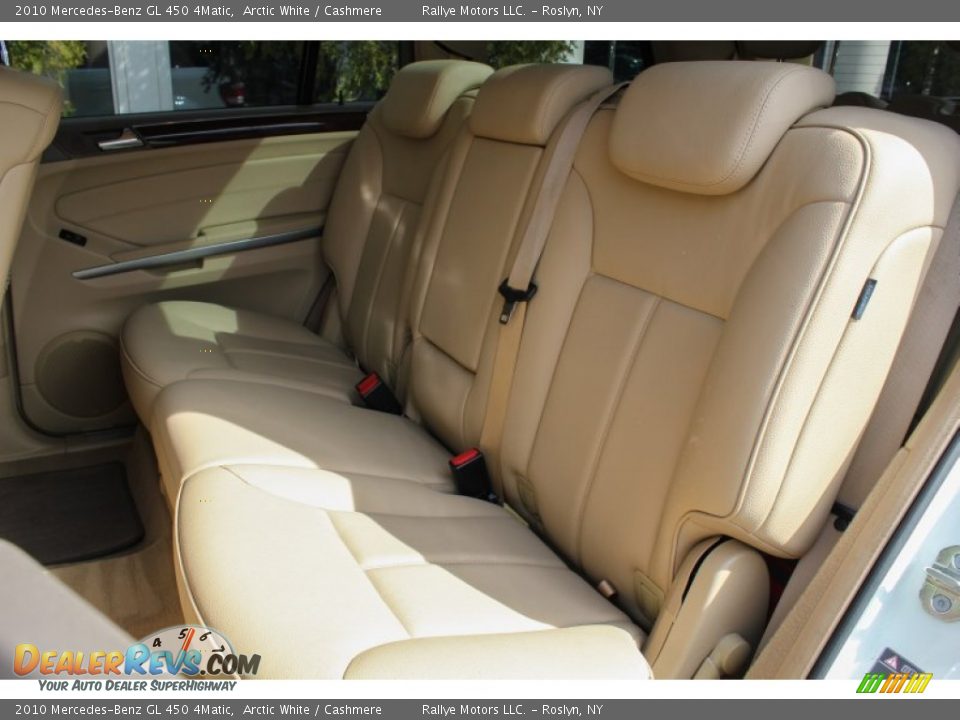 2010 Mercedes-Benz GL 450 4Matic Arctic White / Cashmere Photo #17