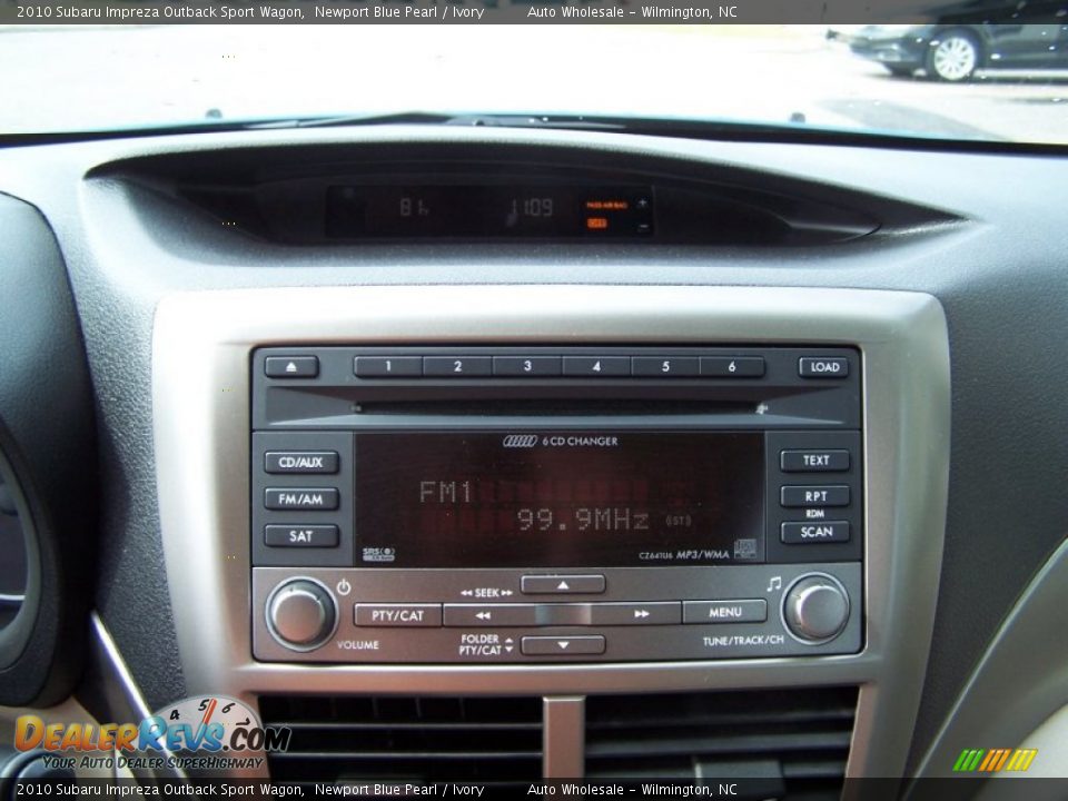 2010 Subaru Impreza Outback Sport Wagon Newport Blue Pearl / Ivory Photo #21