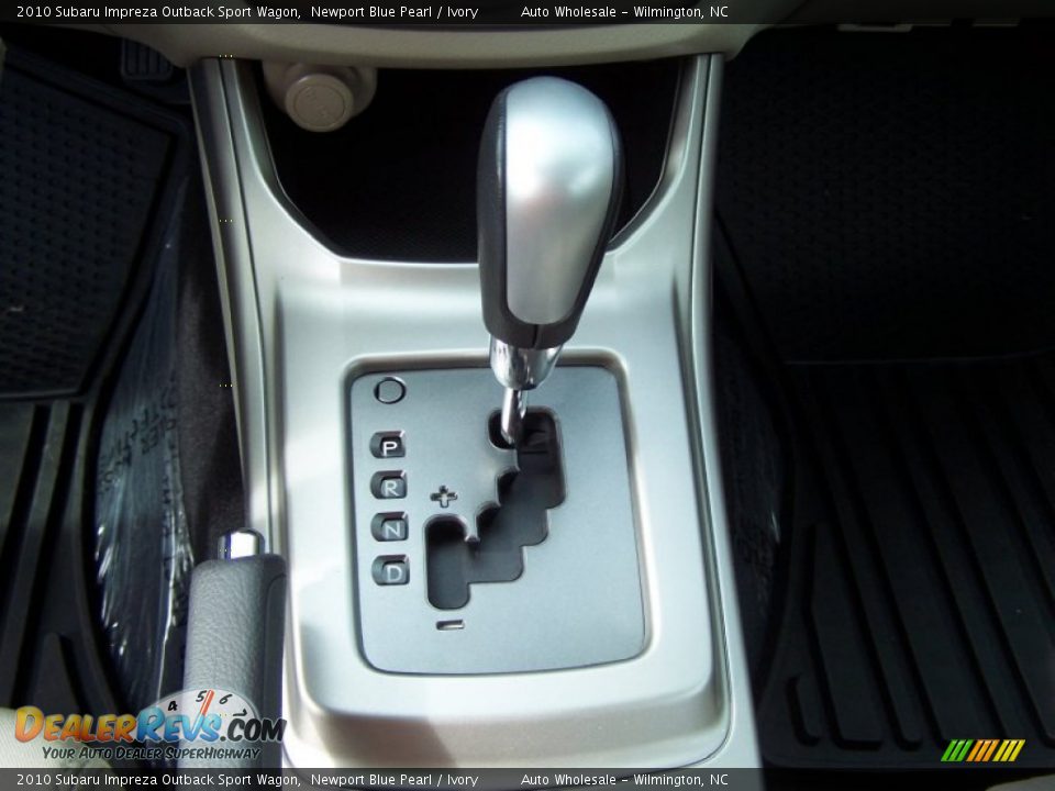 2010 Subaru Impreza Outback Sport Wagon Newport Blue Pearl / Ivory Photo #23