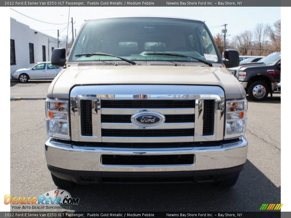 2012 Ford E Series Van E350 XLT Passenger Pueblo Gold Metallic / Medium Pebble Photo #2