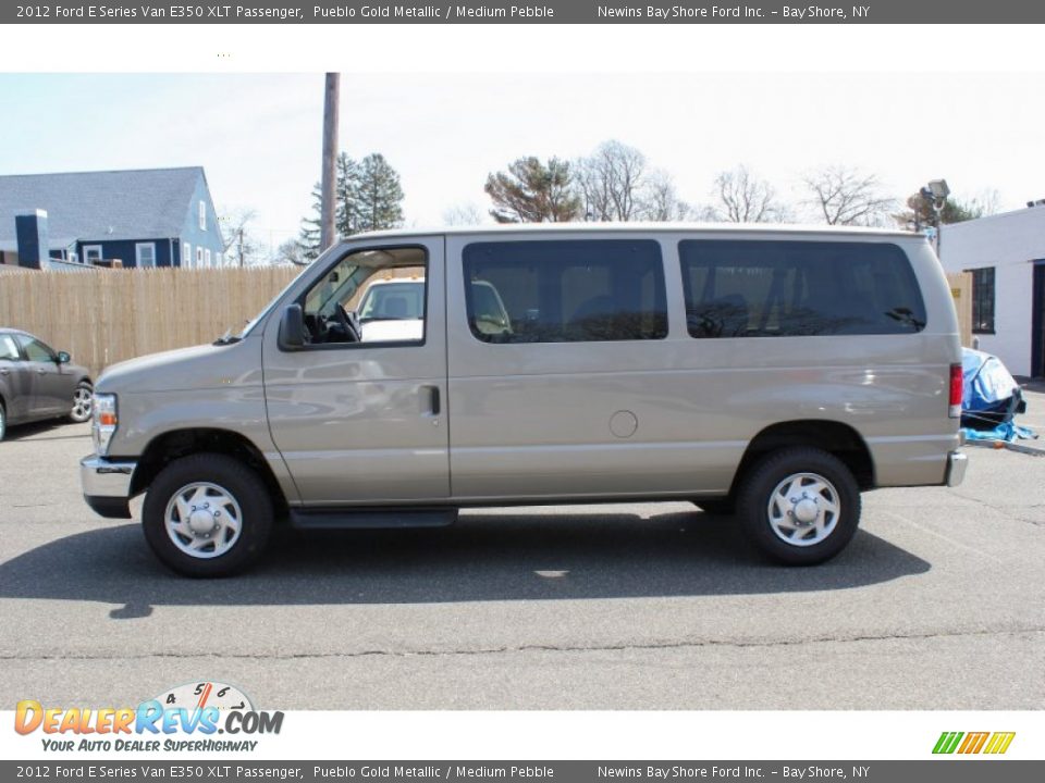 2012 Ford E Series Van E350 XLT Passenger Pueblo Gold Metallic / Medium Pebble Photo #3