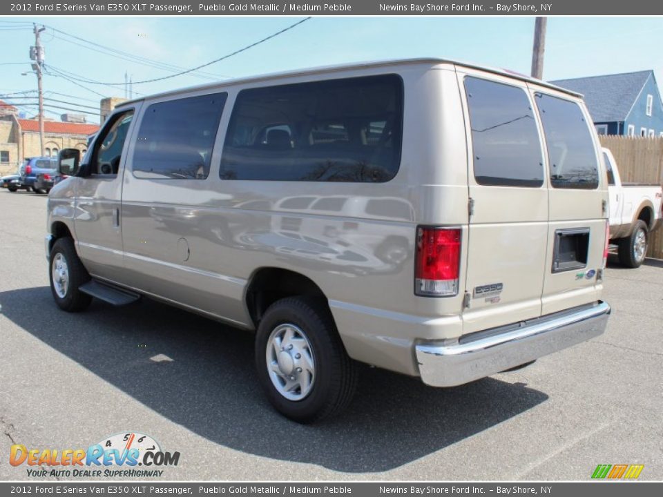 2012 Ford E Series Van E350 XLT Passenger Pueblo Gold Metallic / Medium Pebble Photo #4