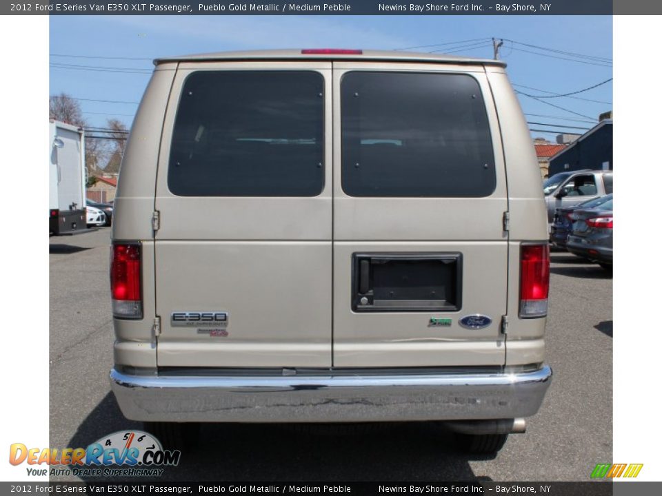 2012 Ford E Series Van E350 XLT Passenger Pueblo Gold Metallic / Medium Pebble Photo #5