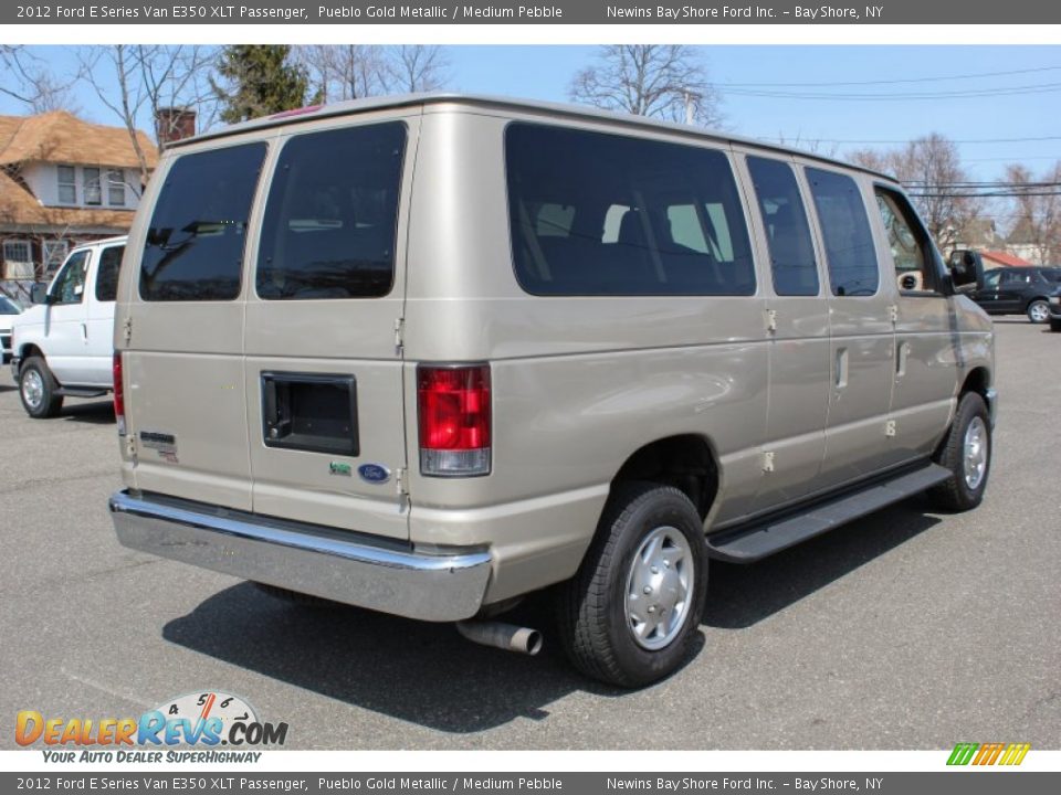 2012 Ford E Series Van E350 XLT Passenger Pueblo Gold Metallic / Medium Pebble Photo #6