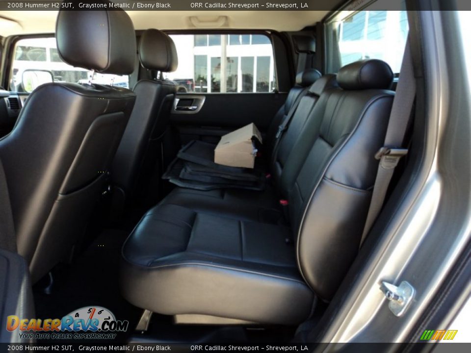 2008 Hummer H2 SUT Graystone Metallic / Ebony Black Photo #9
