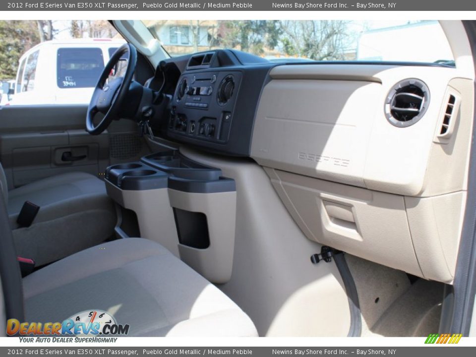 2012 Ford E Series Van E350 XLT Passenger Pueblo Gold Metallic / Medium Pebble Photo #8