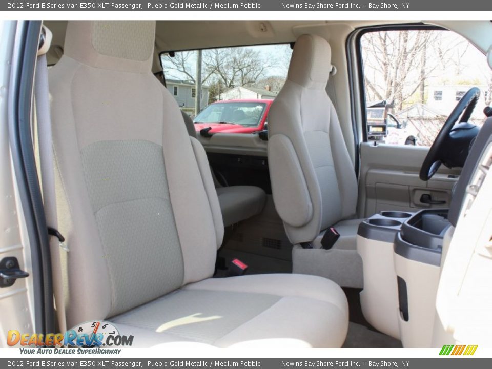 2012 Ford E Series Van E350 XLT Passenger Pueblo Gold Metallic / Medium Pebble Photo #9