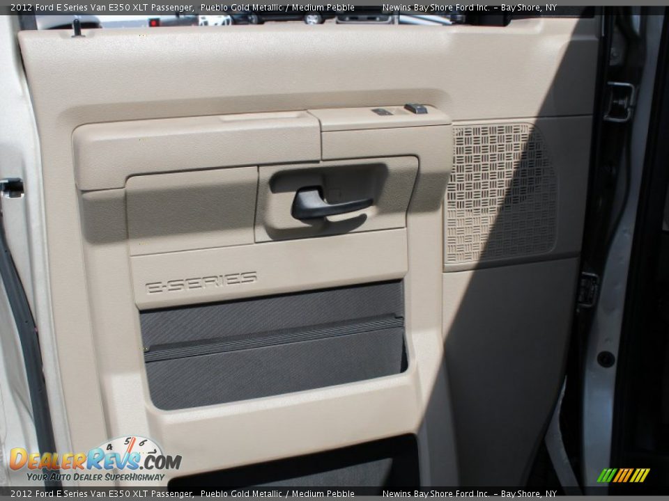 2012 Ford E Series Van E350 XLT Passenger Pueblo Gold Metallic / Medium Pebble Photo #10